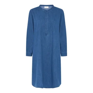 Barcelona skjortekjole - Clear blue denim