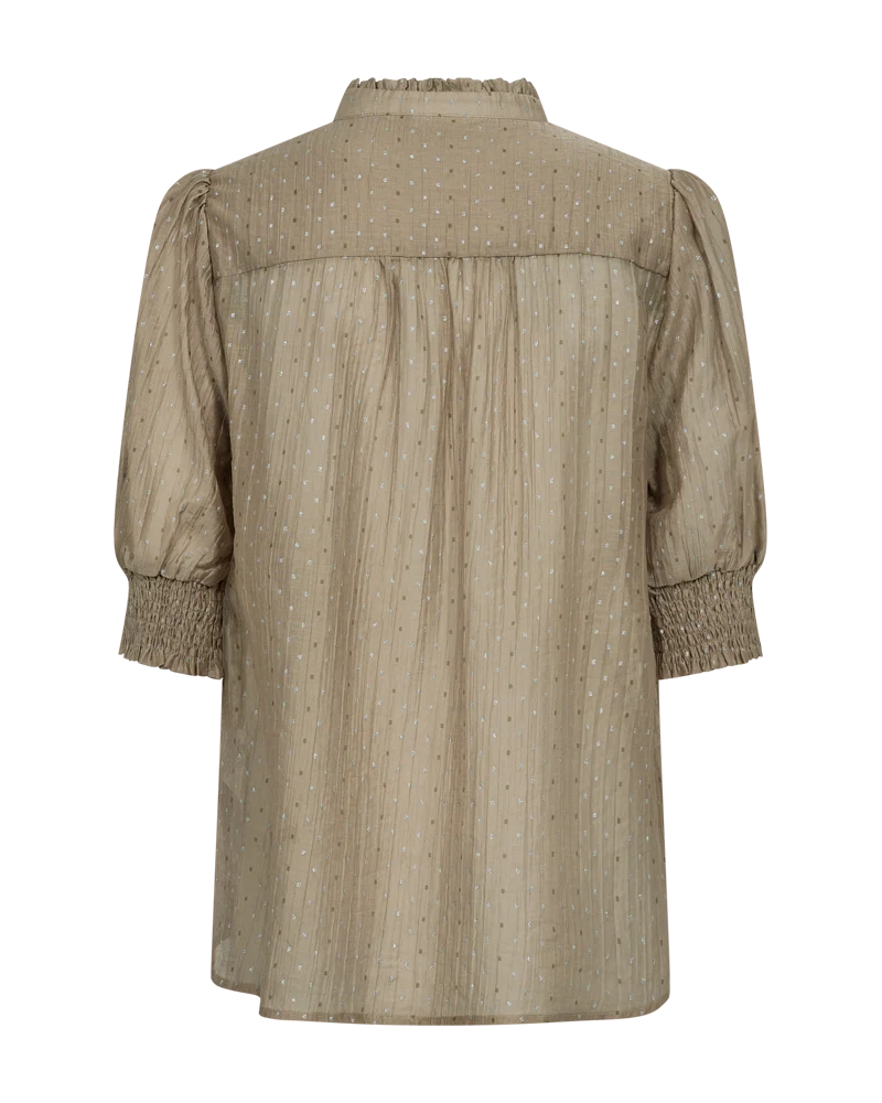 FQFLORY - BLUSE - BEIGE - Billede 3